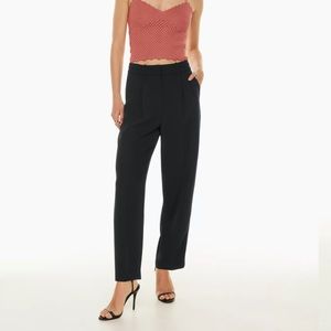 Aritzia Wilfred Carrot Pant - Size 16S - Black